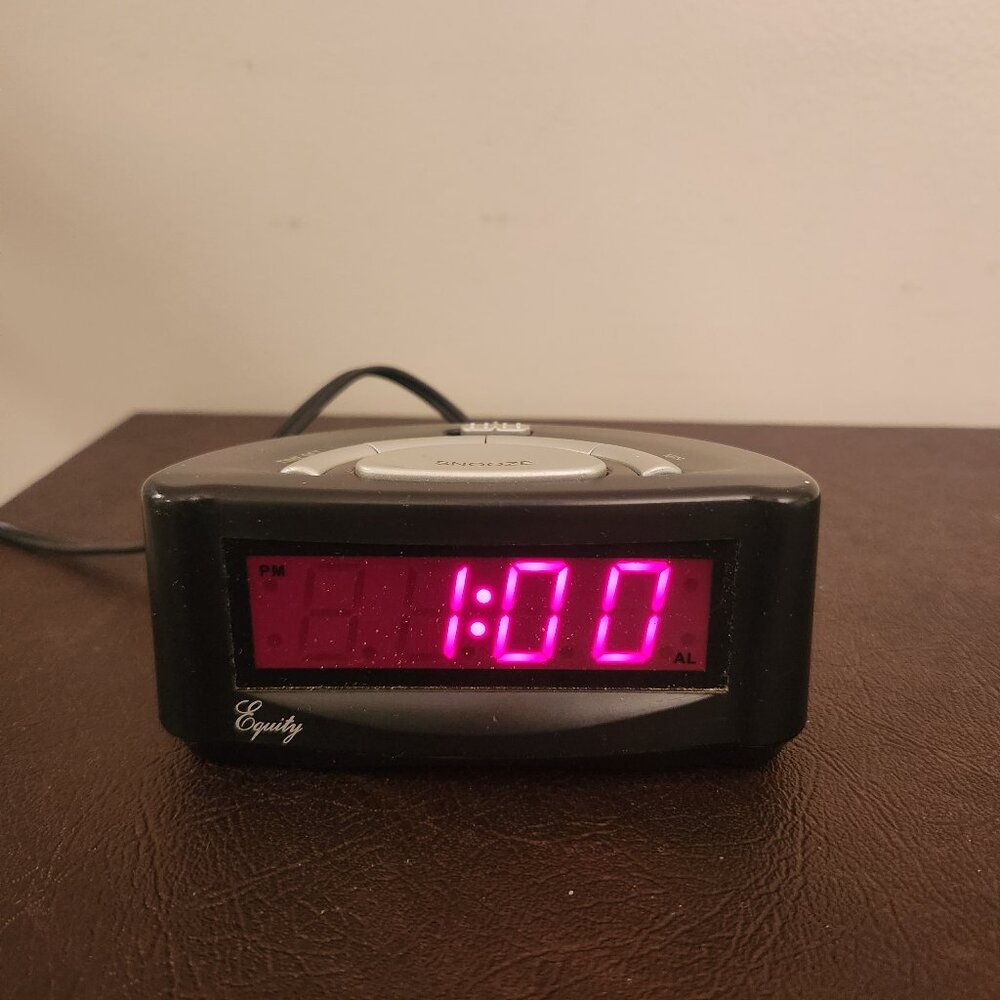 Equity Digital Alarm Clock Model 36007
